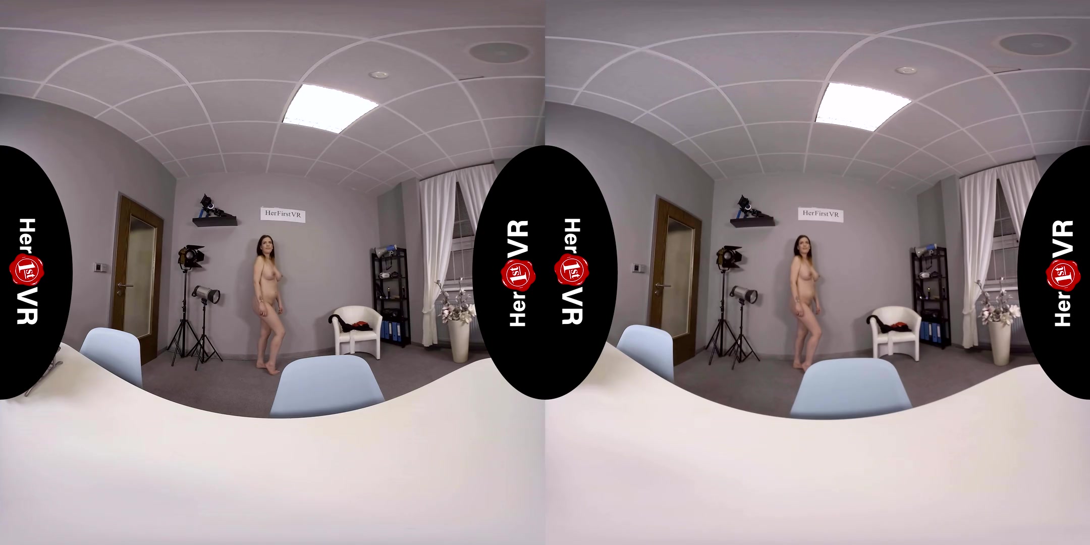 Sofia Kay - First VR Casting; REAL Amateur with Big Tits Solo