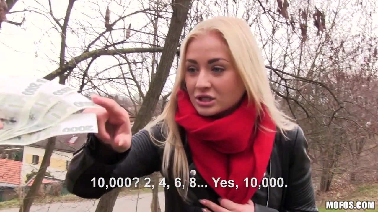 Cayla Lyons in Euro Blonde Has Cute Small Tits - PublicPickups
