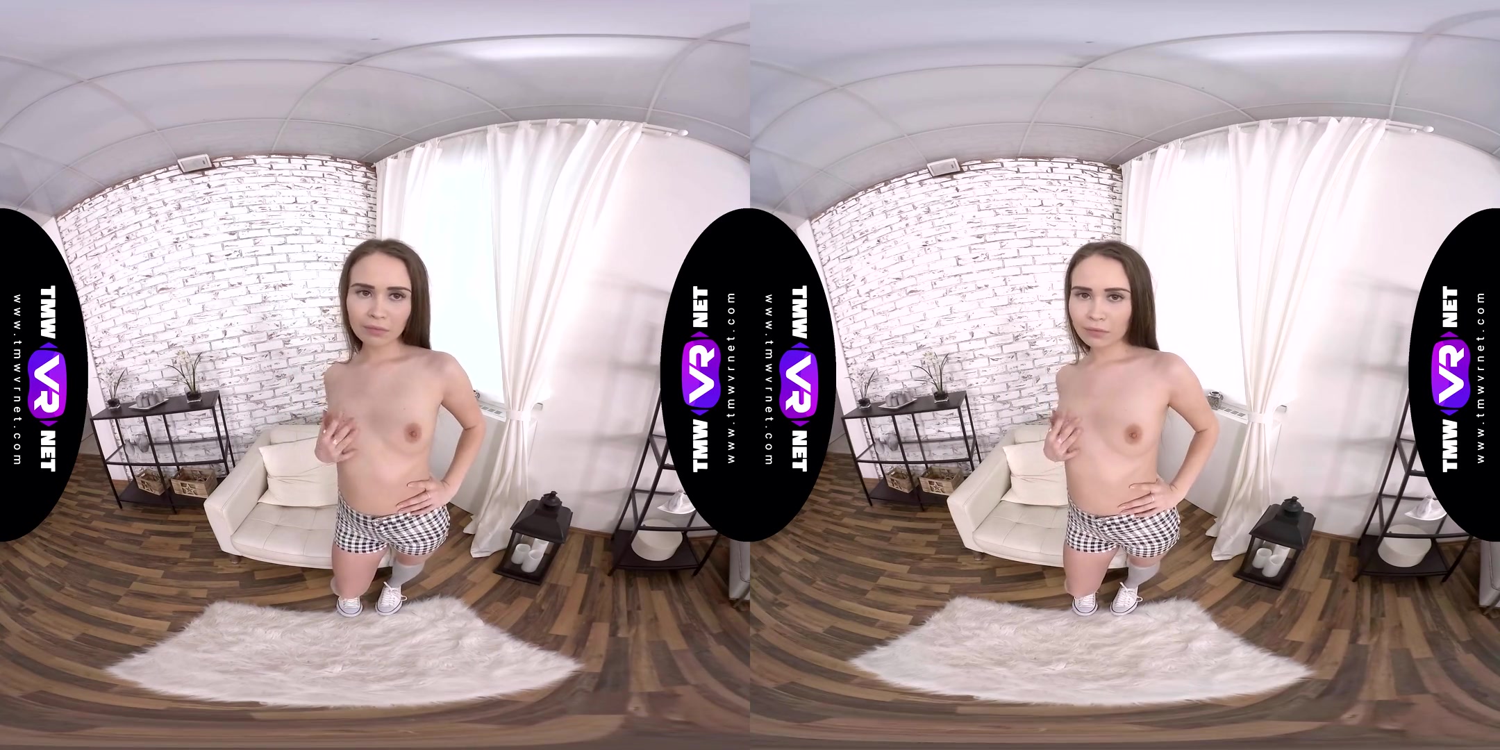 Jenny Fer in Cat Ears On Head, Fingers On Clit - TmwVRNet