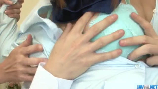Sana Anzyu sexy fucked by two - More at javhd.net