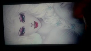 Cum on Elsa