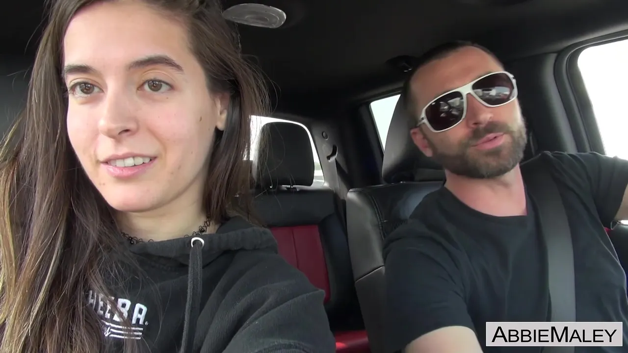 I Let James Fuck Me Against A Tree After The Car With Abbie Maley And James Deen