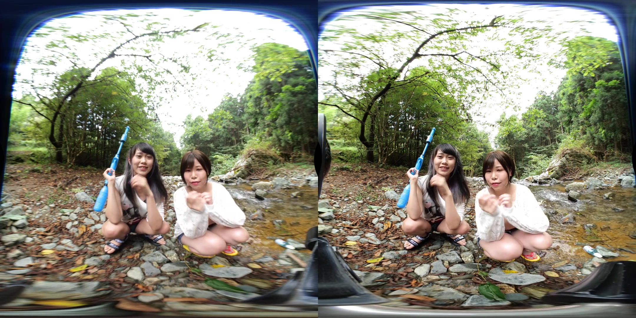 Virtual Dive: A Brighter Summer; Two Hot JAV Idols Softcore Non-Nude Virtual Date in Japanese