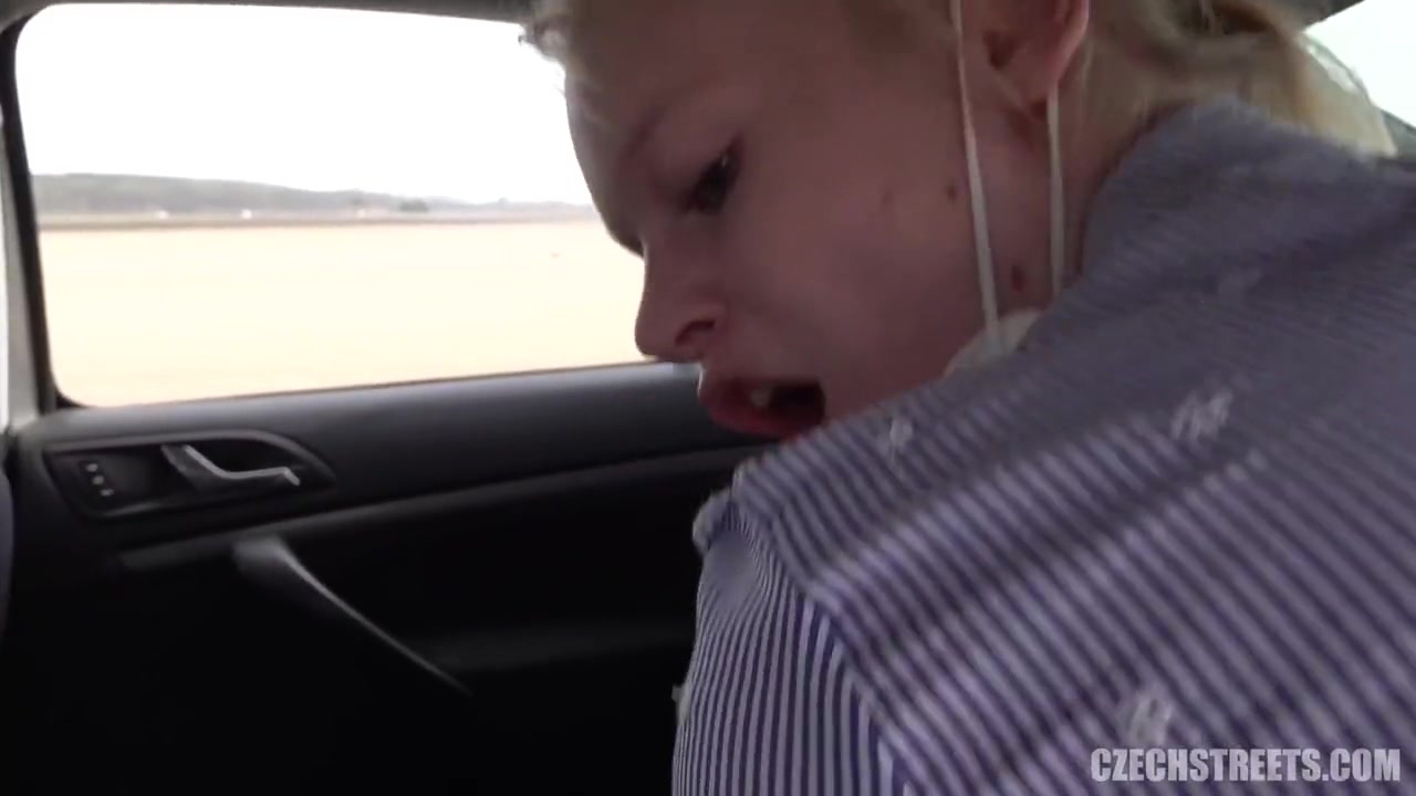 Czech Sluts Fucking A Guy In Their Car For Money