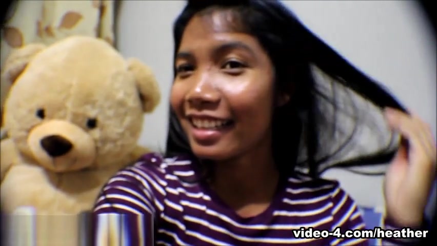 10 Weeks Pregnant Thai teen 18+ Heather Deep Gives Blowjob And Gets Cum In Mouth And Swallows