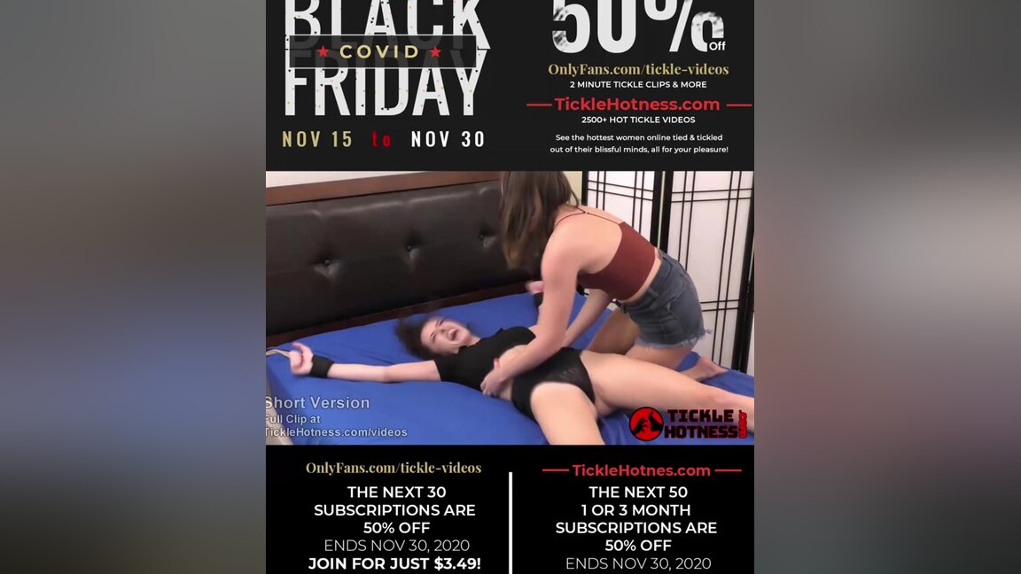 Black Covid Friday Special - Ticklevideos