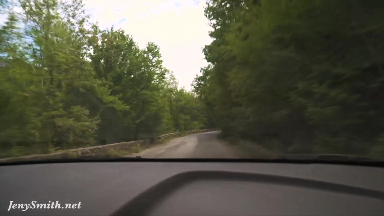 Naked on an extreme bridge