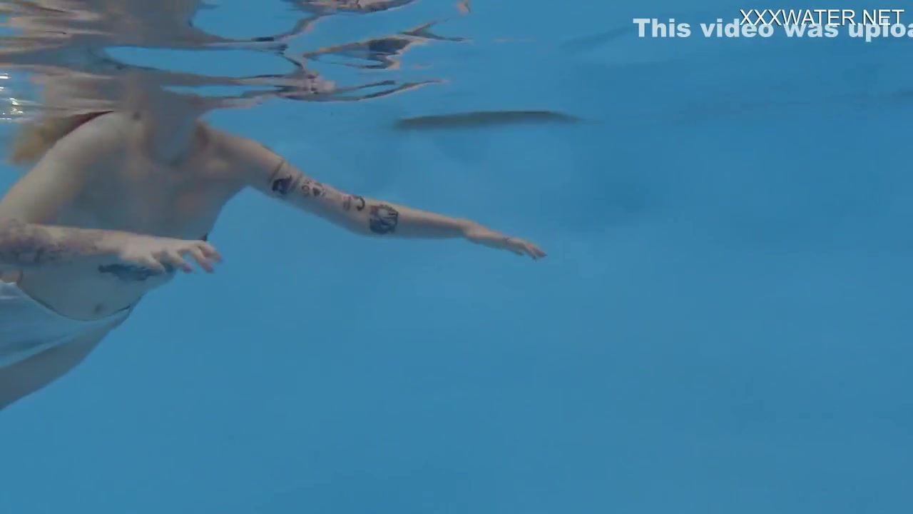 Finnish Hottest Pornstar Mimi Swims Nude In The Pool