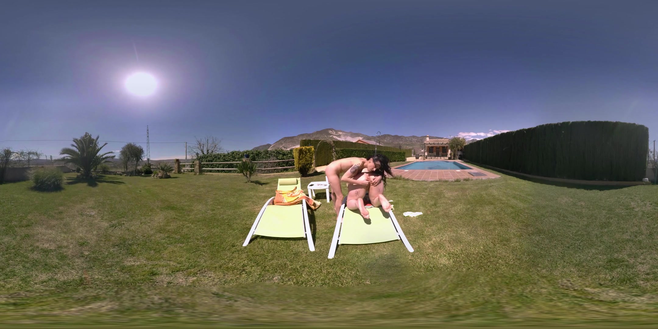 Maria Bose in Lesbian Summer: Hot Suncream Massage - VirtualPorn360