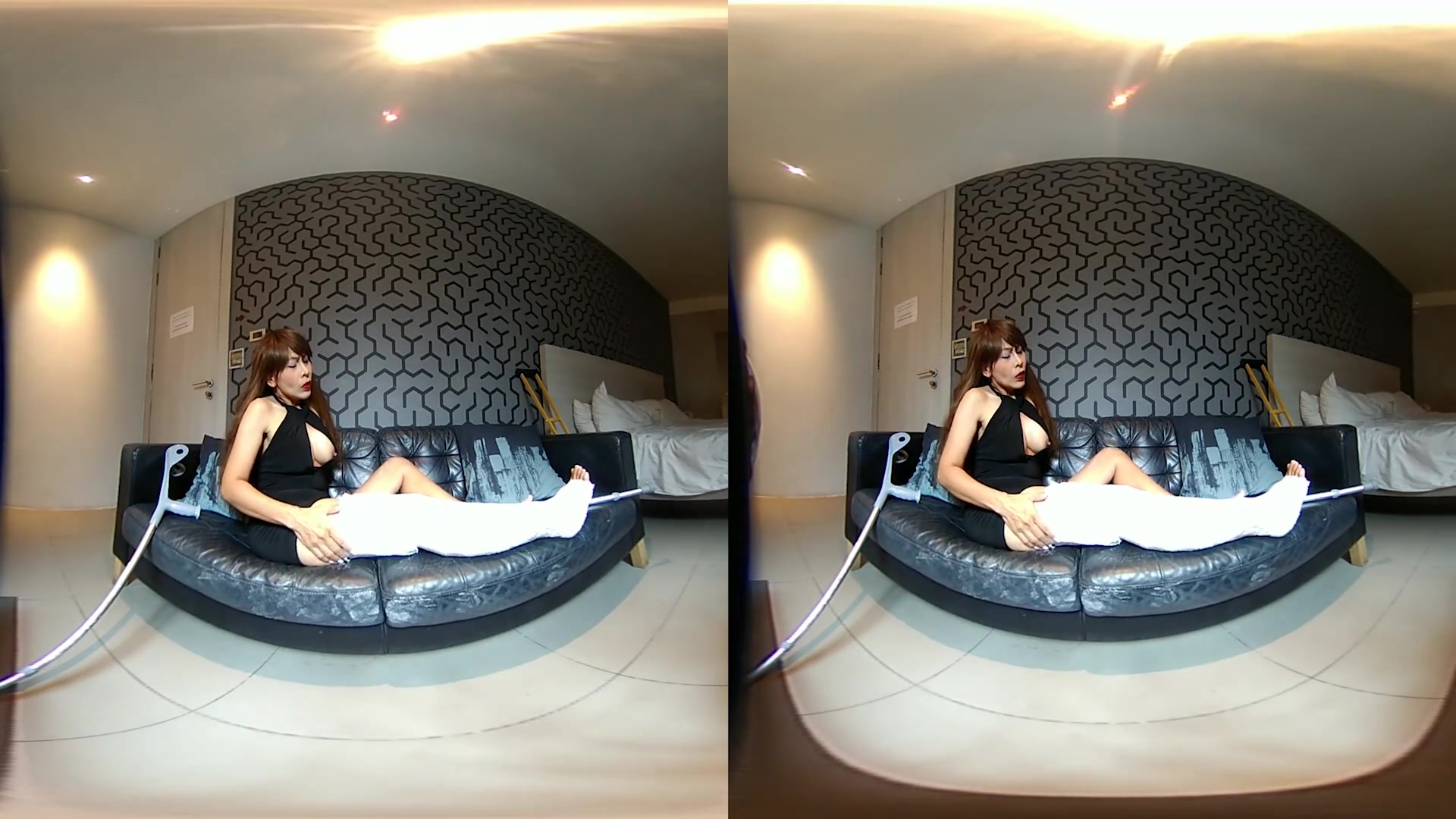 Princess Hola in Long Cast Leg And Humiliation 1 (LCL) - VRpussyVision
