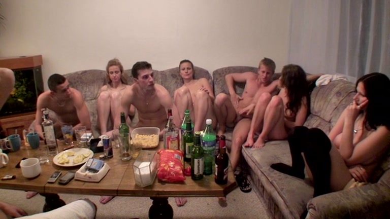 Czech students 18+ staged an fuckfest at the party