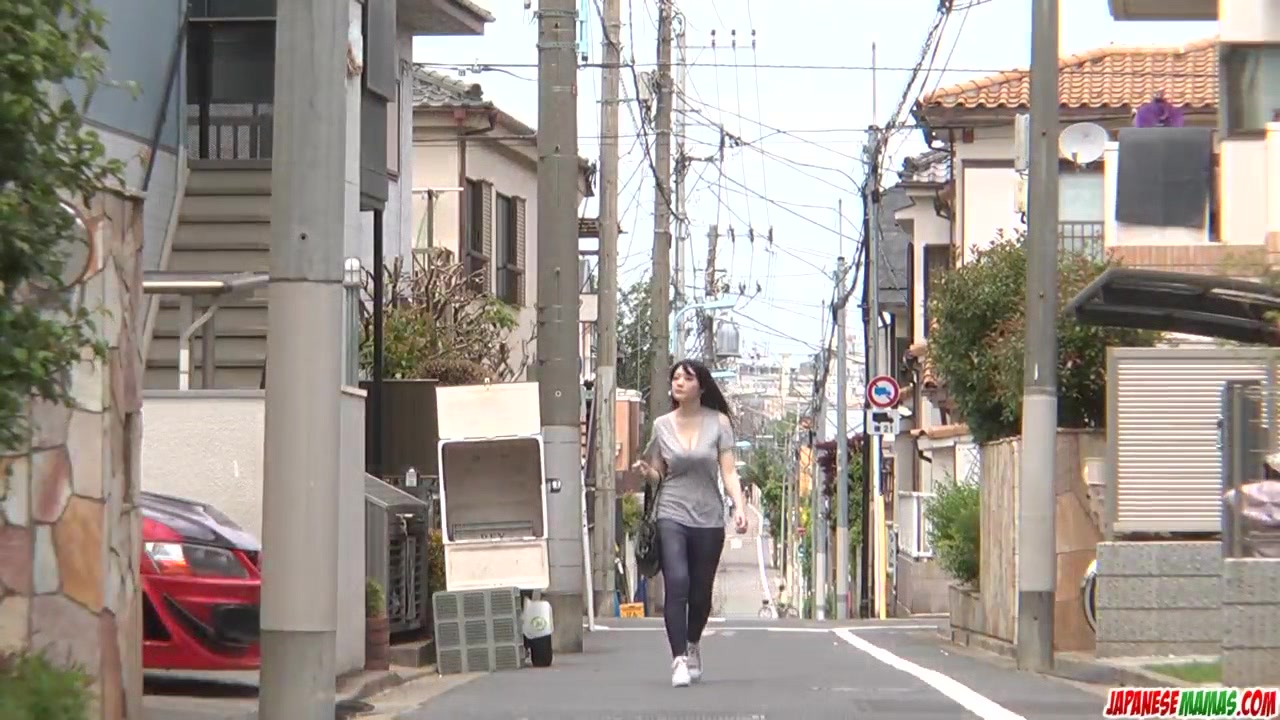 Busty milf Rie Tachikawa tries - More at Japanesemamas.com