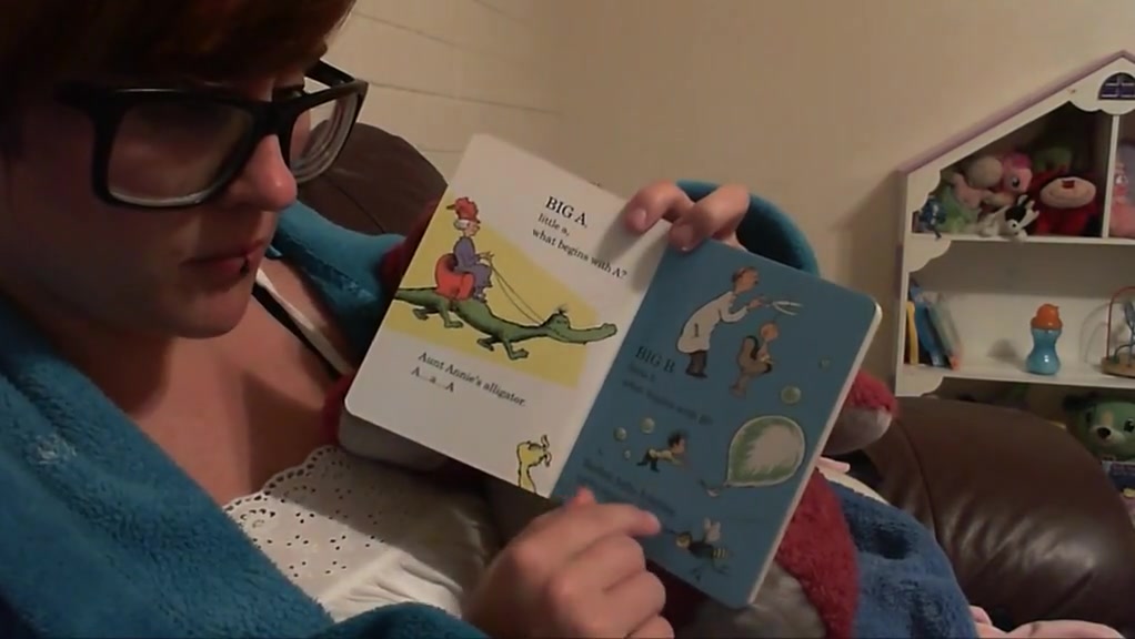 Bedtime with a curvy milf