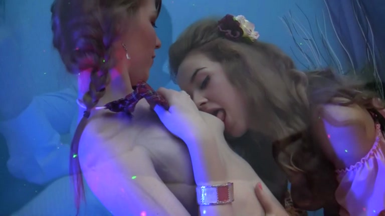 two hawt angels masturbating with sex tool