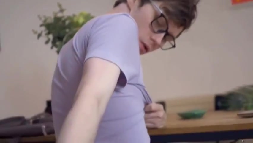 Nerdy Barebacked By Cute Twink Ju