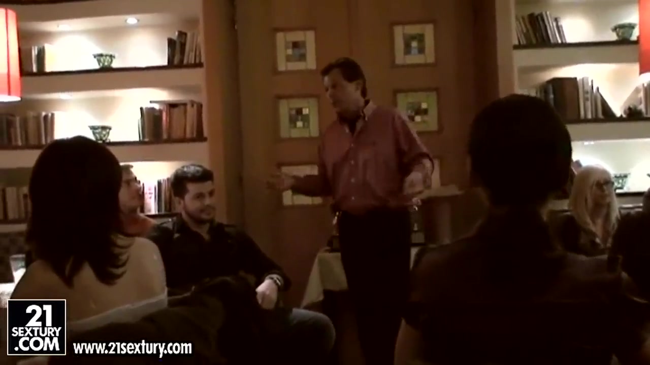 Cameron Cruz throws a party for porn stars