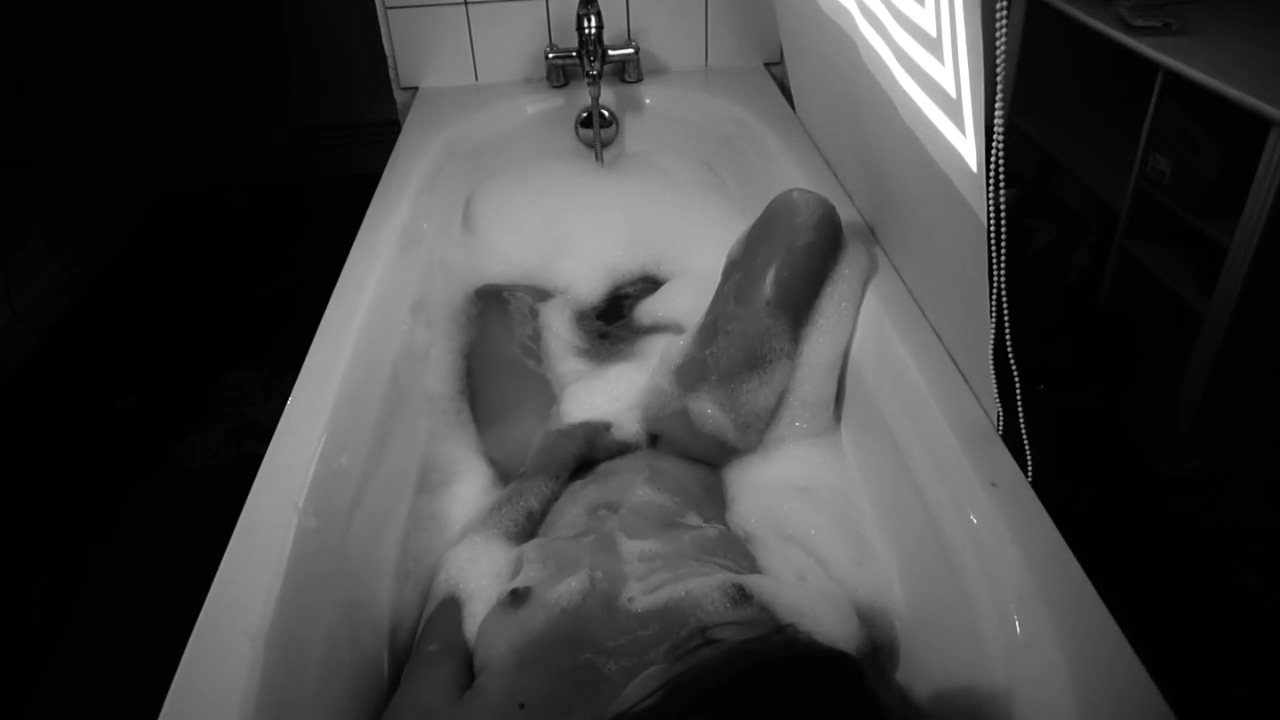My Step sister-in-law Taking Her Quiet Bath!