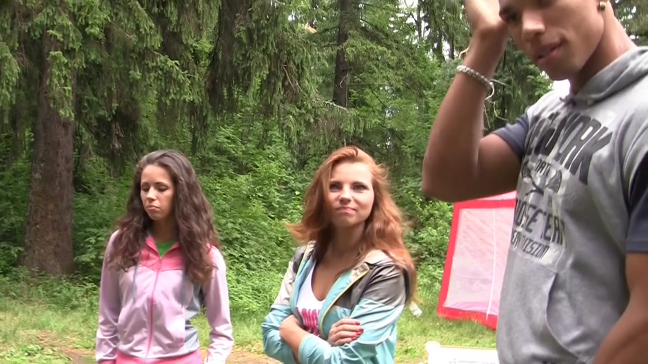 Albina & Ariana & Destiny & Lindsey & Madelyn & Natalie in teenage porn with hot chicks shagging in nature