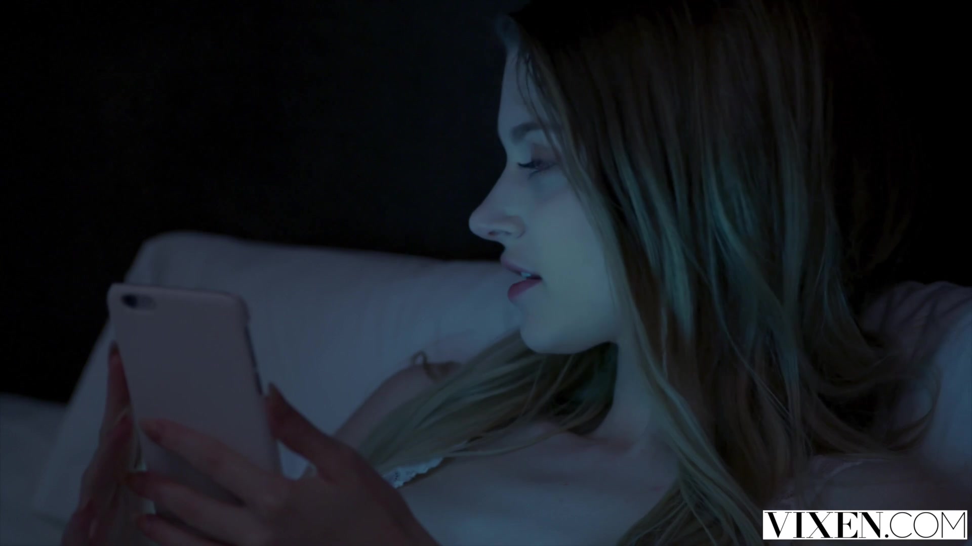 VIXEN Hot Blonde teen 18+ Gets Caught Cheating On Tape