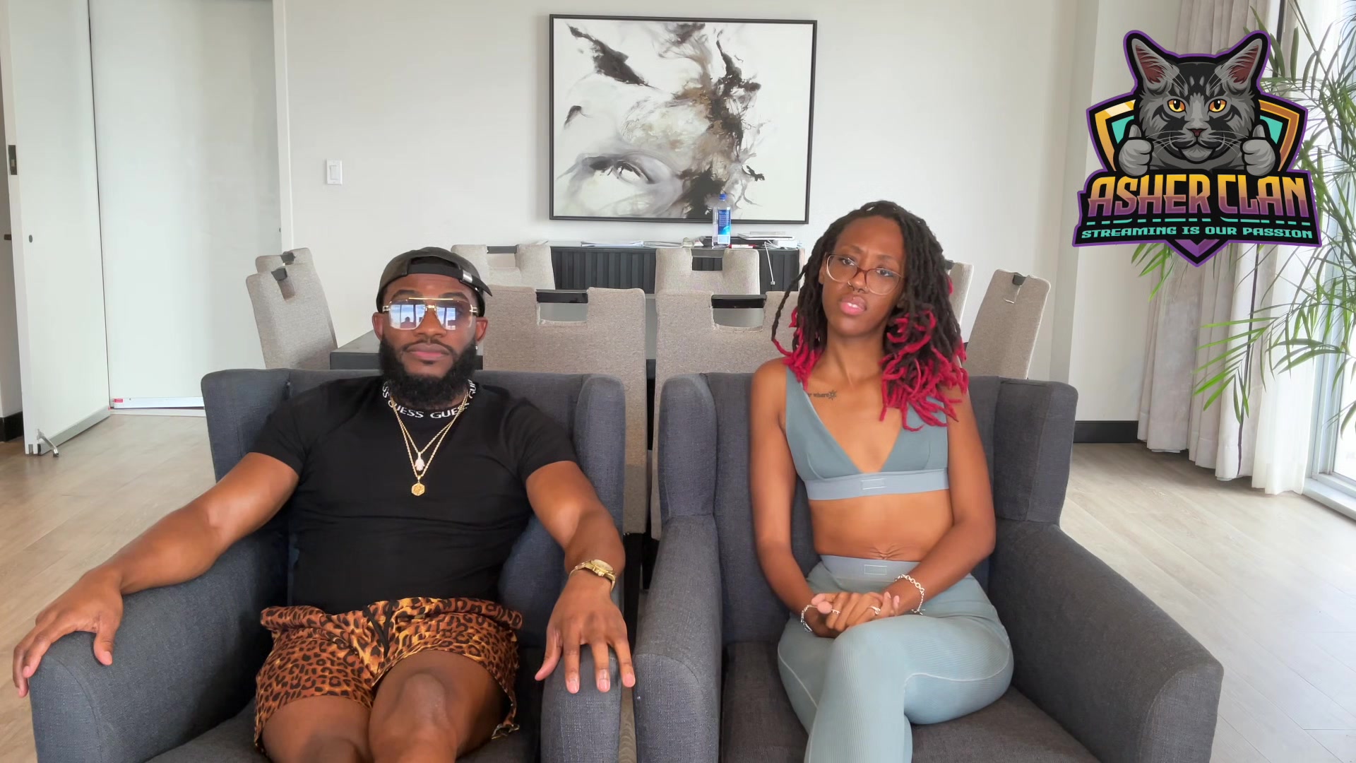 Asher Clan Stream Podcast - Princesa Cairo and Black