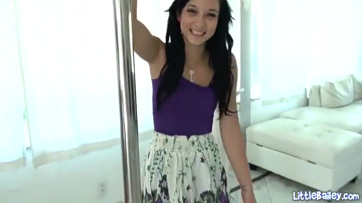 Stripteasing teen 18+ Goes Solo With Mandy Sky