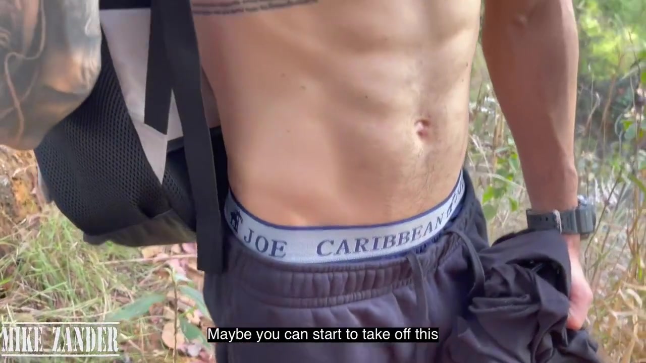 A Sexy teen 18+ Girl Records Me When She Does Me A Blowjob In The Middle Of A Public Forest