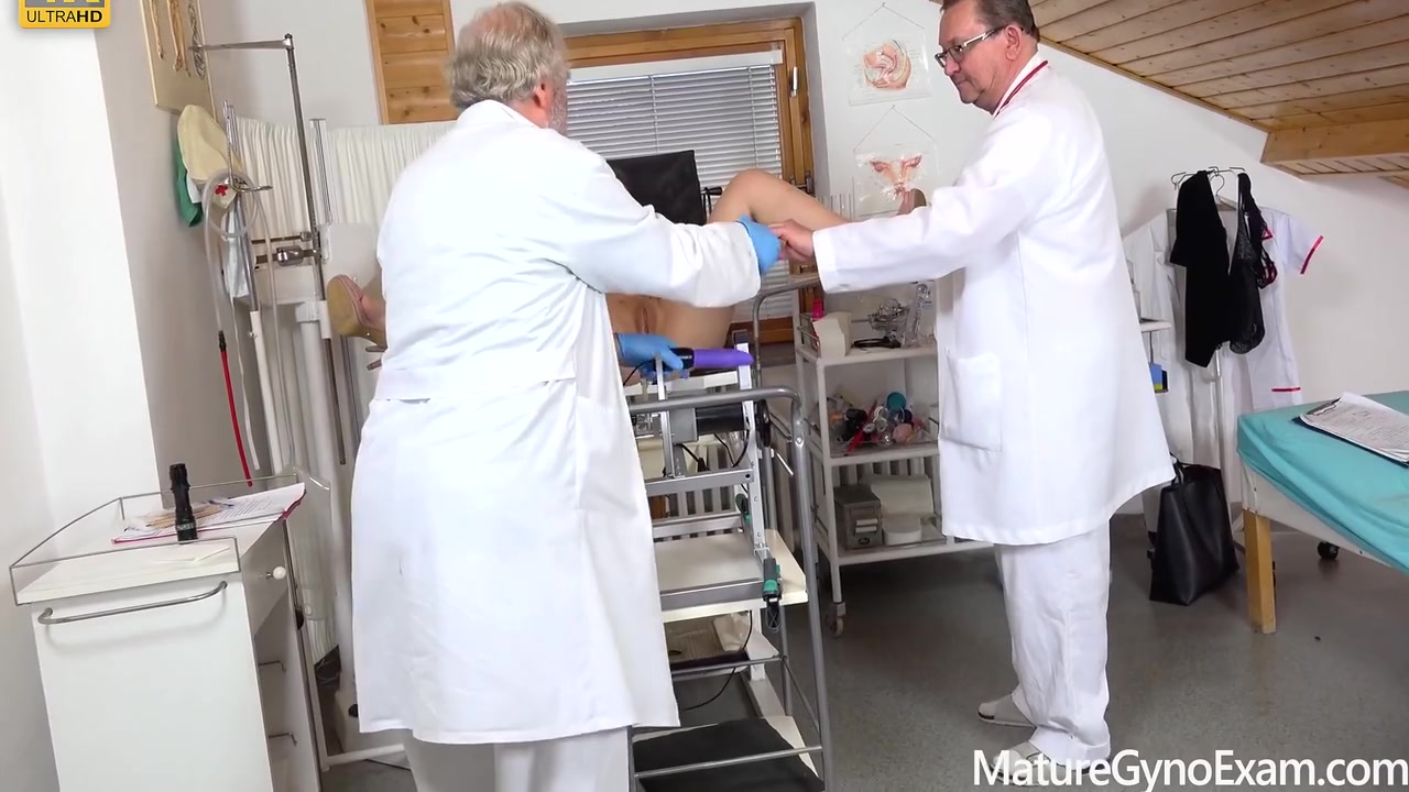 Cute Teen 18+ Enjoys Real Shaking Orgasm In Gyno Chair With Pavel Terrier, Thomas Vergen And Little Eliss