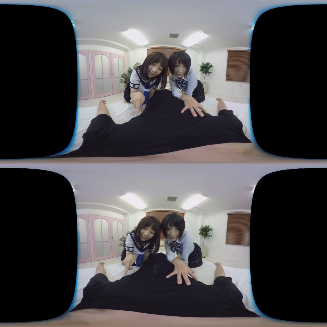 Yuri Shinomiya and Miku Abeno - schoolgirls 18+' Virtual Health Lesson - WOW!