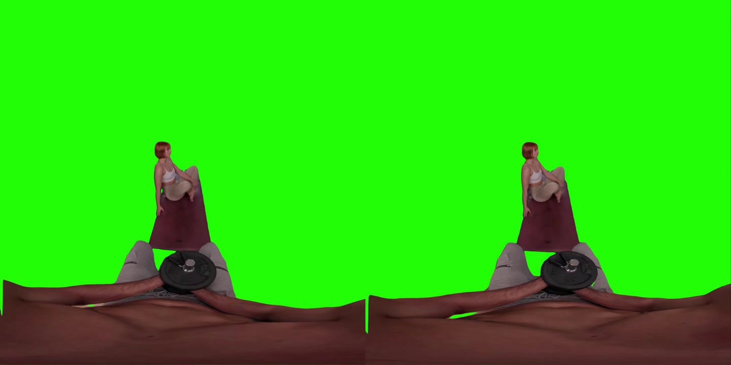 Yoga Squirt Orgasm with Dolly Dyson (Passthrough) - VRPornnow