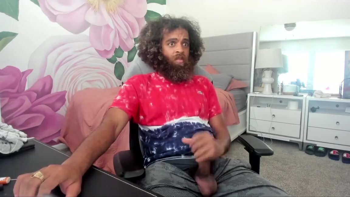 Rock Mercury - Sexy Hot Model Cums From Hairy Cock