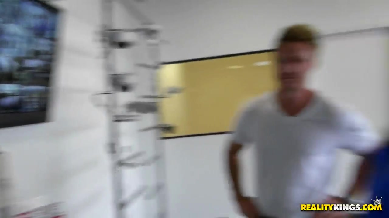 Hot blonde milf simulating actual conditions to test the