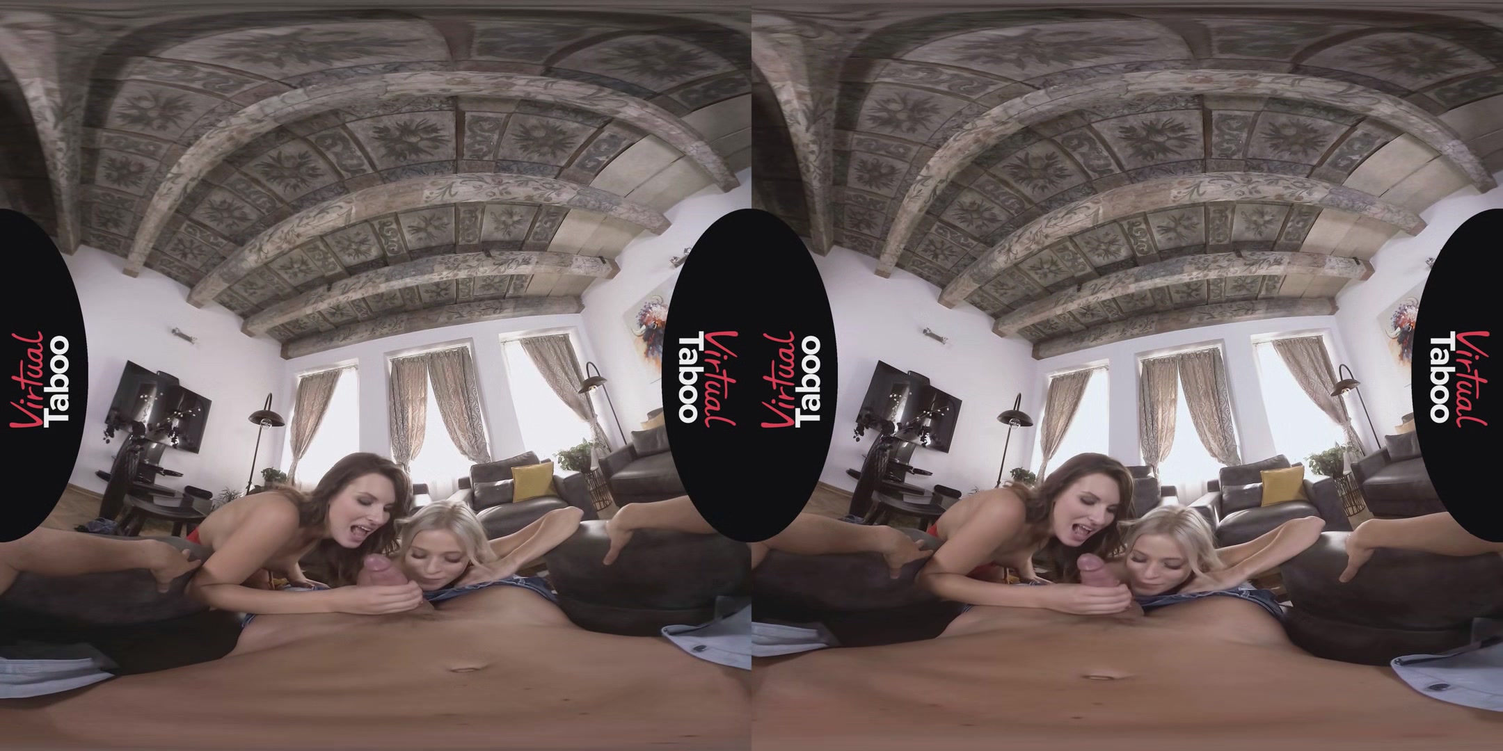 Jenifer Jane, Ria Sunn VR Porn: Mommy, Are You Sure It's A Dildo? - VirtualTaboo