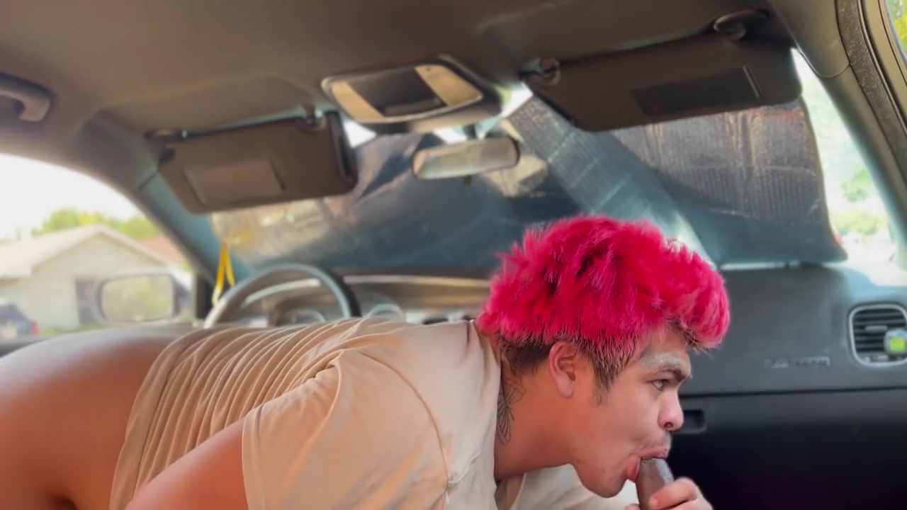 Fem Boy Swallows Co Workers Cum After Work