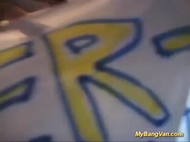 redhead anal banged at my van