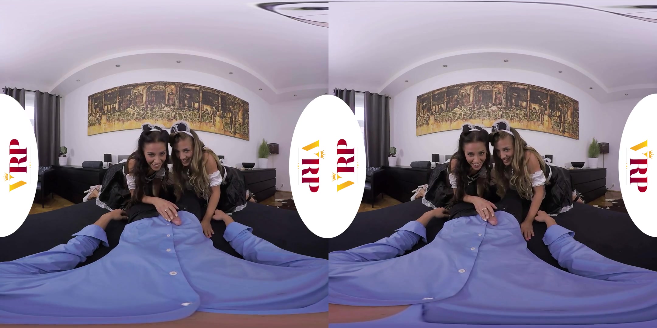 Silvia Dellai & Eveline Dellai in Maid Services - VRPFilms