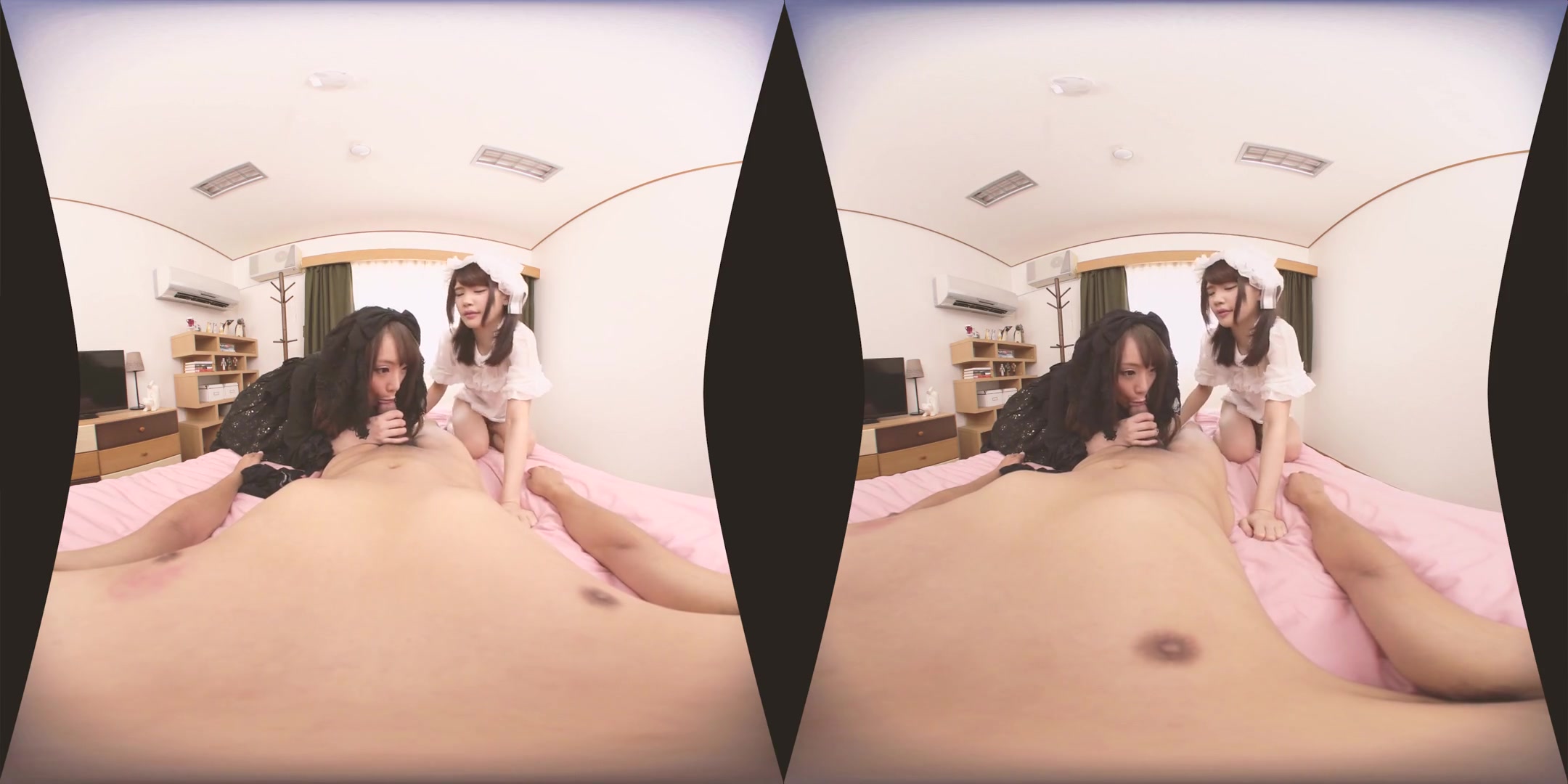 Mashiro Airi & Suzumiya Kotone in Two Cult Maids In My House - JVRPorn