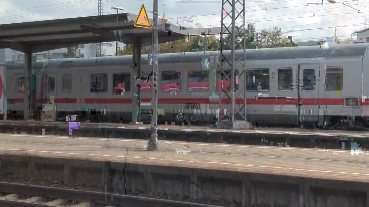 Sex In The Train Station - Public With - Popp Sylvie