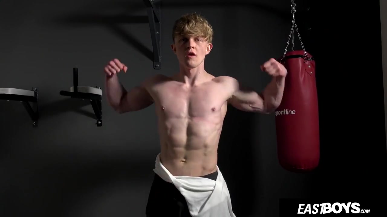 Muscular Czech Boy Jerks Off Big Cock