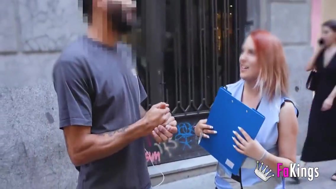Sexy Survey! Dirty Spanish Babe Teases And Tests Guys In Madrid 6 Min - Krystal Genner And Luis Mario Fakings