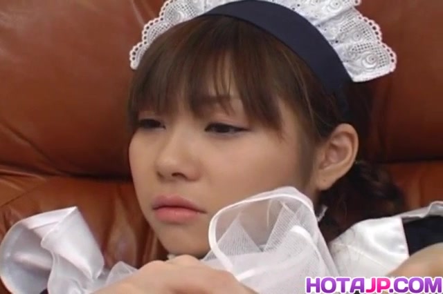 Naughty Natsumi is a hot Asian maid getting into cosplay sex