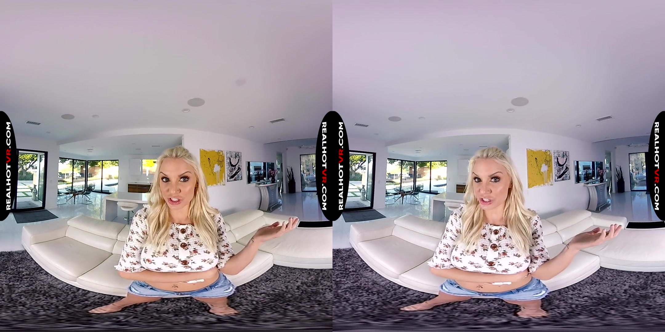 Kenzie Taylor & Shay Evans in Four Big Tits, Two Wet Pussies & You, Wanna Join In? - RealHotVR