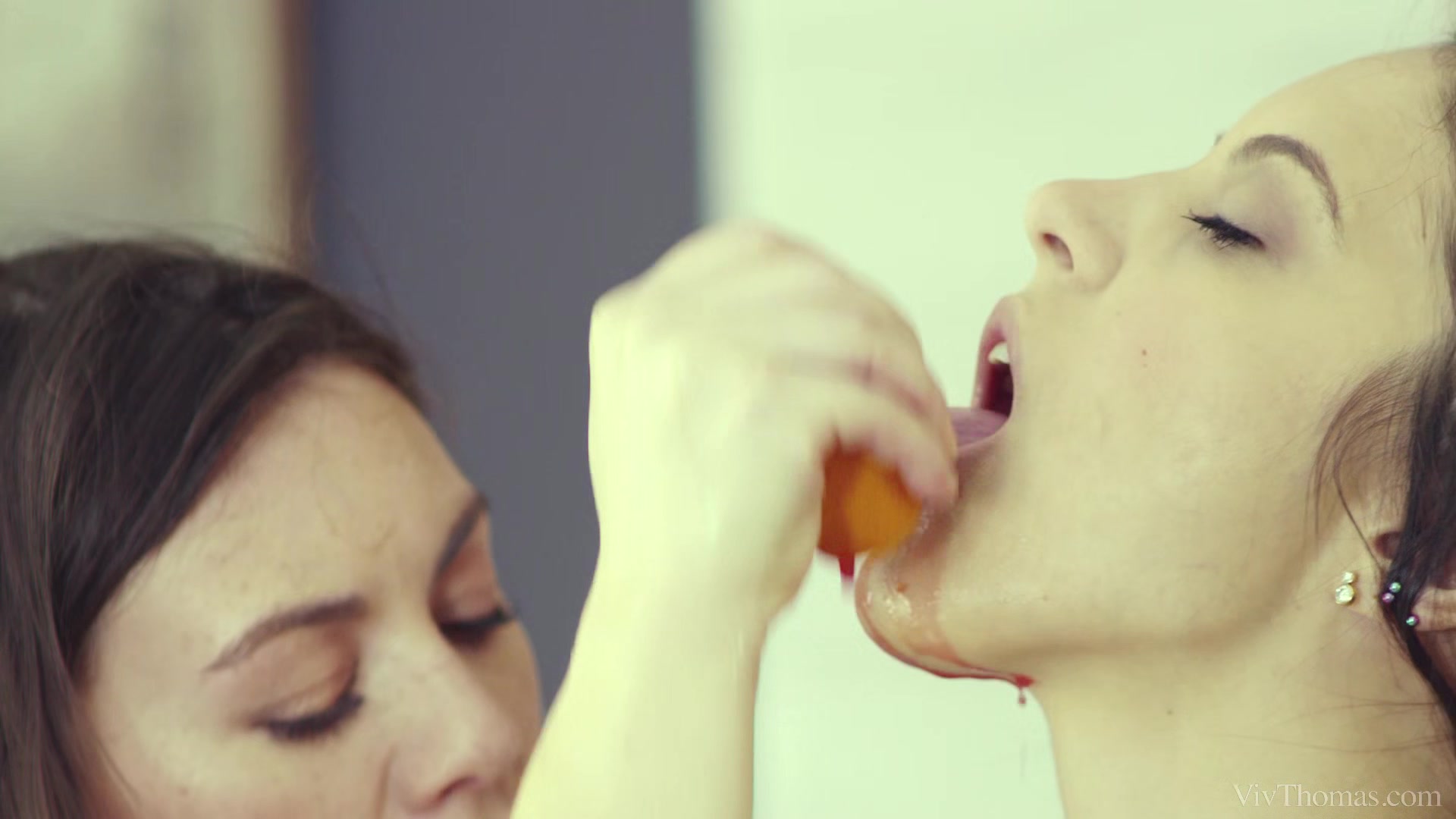 Senses Scene 1 - Taste - Carolina Abril & Tiffany Doll - VivThomas
