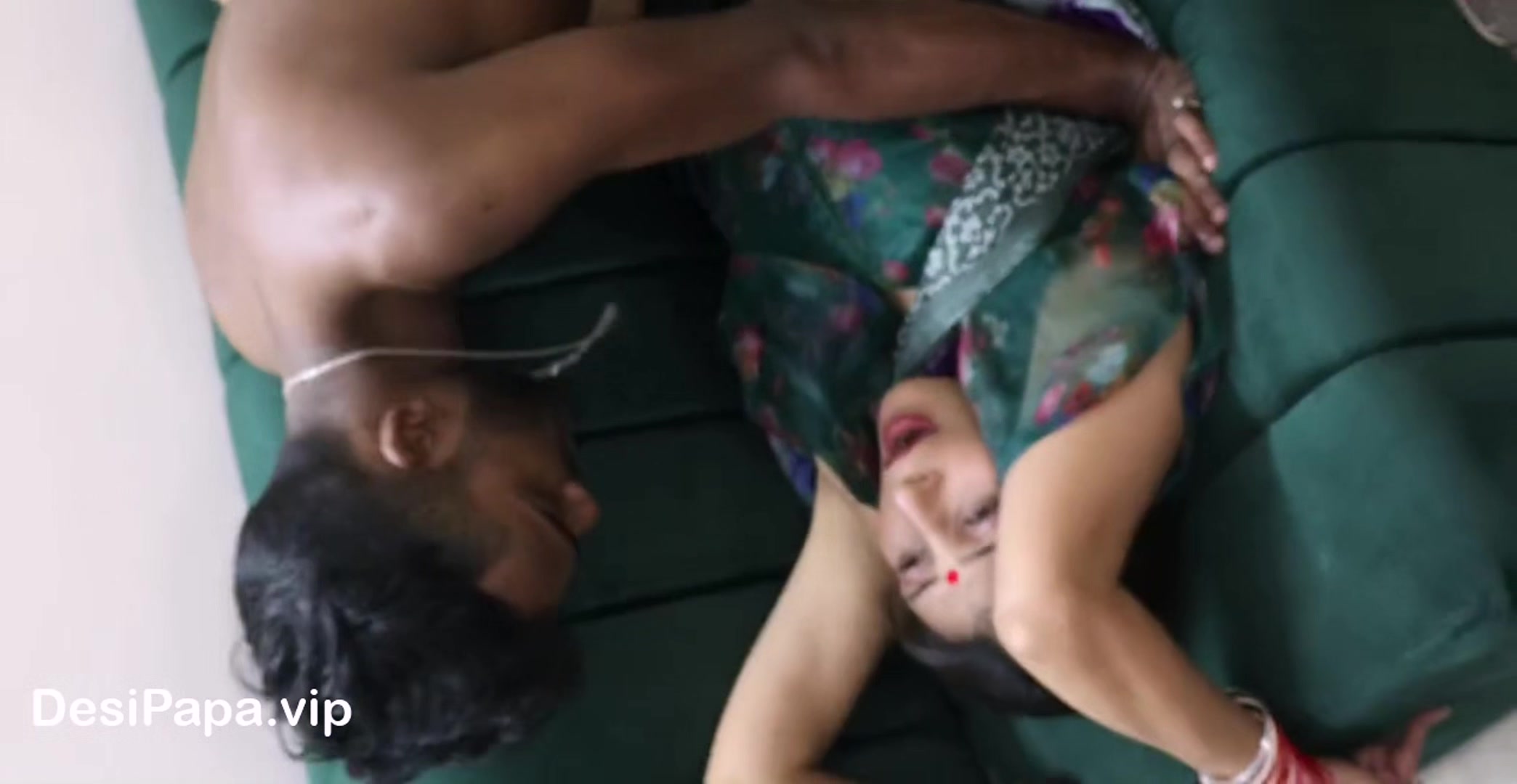 Horny Indian Fucking His Mature Desi MILF Maid While Home Alone Watching Porn