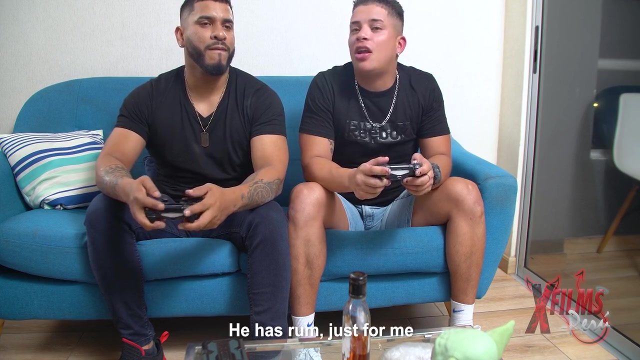 Two Gifted Guys Sodomize Petite Venezuelan Redhead In The Living Room Of Their Home