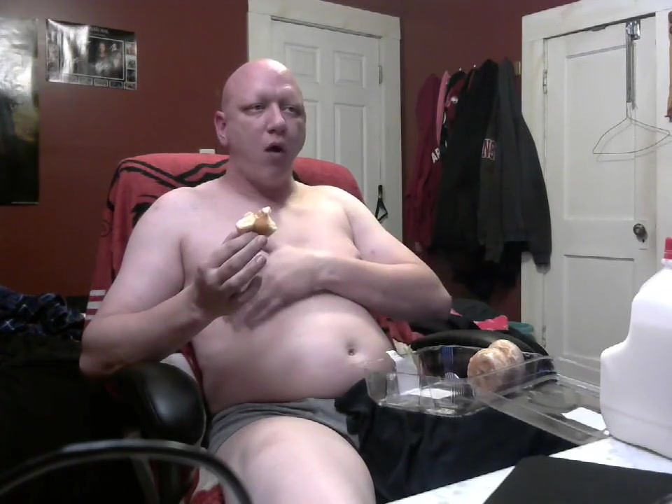 Fat Boy Eats A Dozen Donuts And Milk 1/28/21