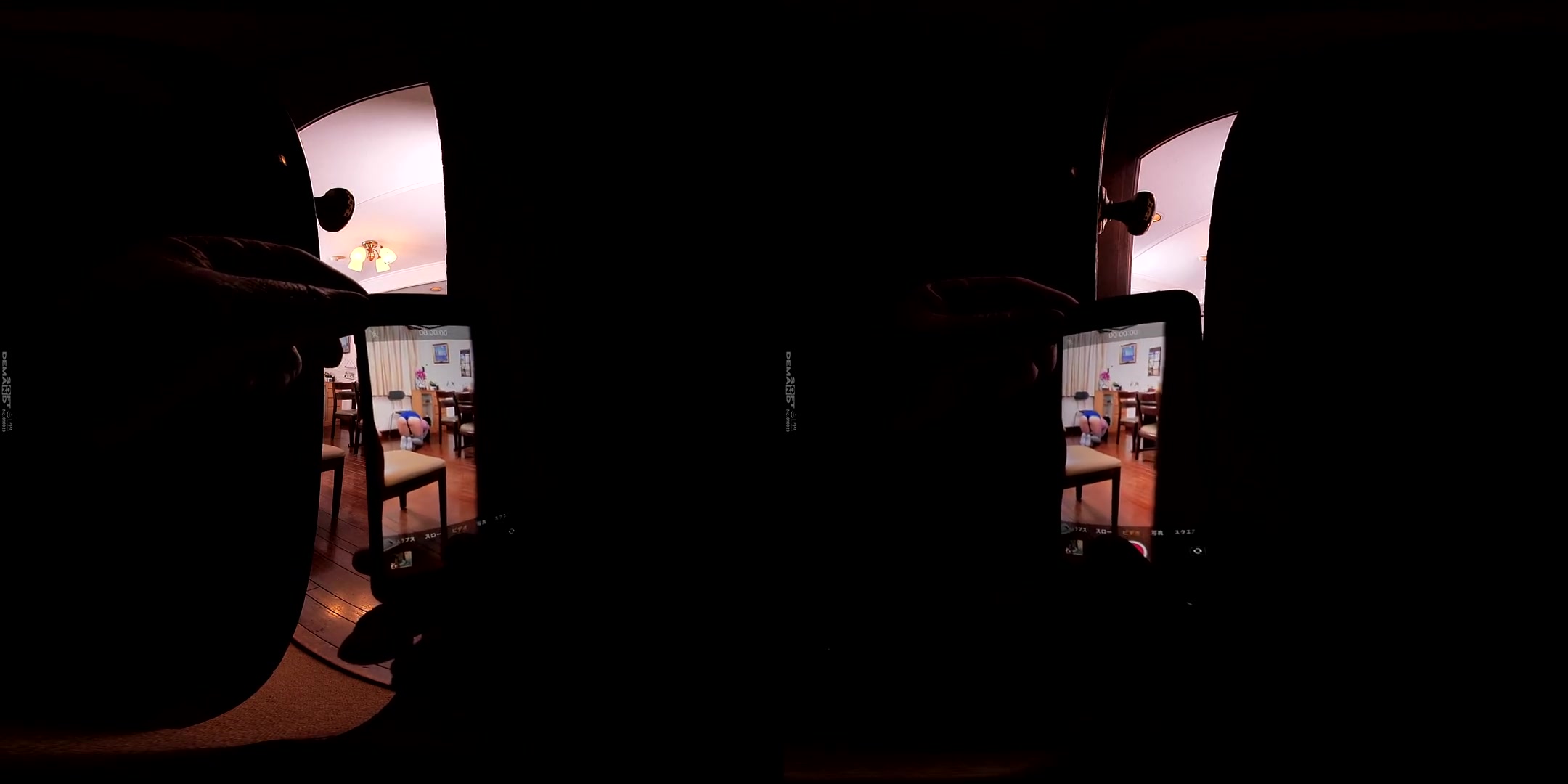 Zoomed-in Peeping VR 4 - Upskirt Downblouse