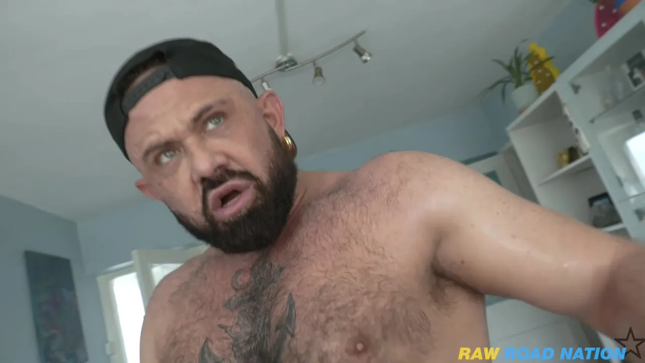 Camera Man - Massive Cock Chav Fucks Horny Hairy Hunk Joins In!