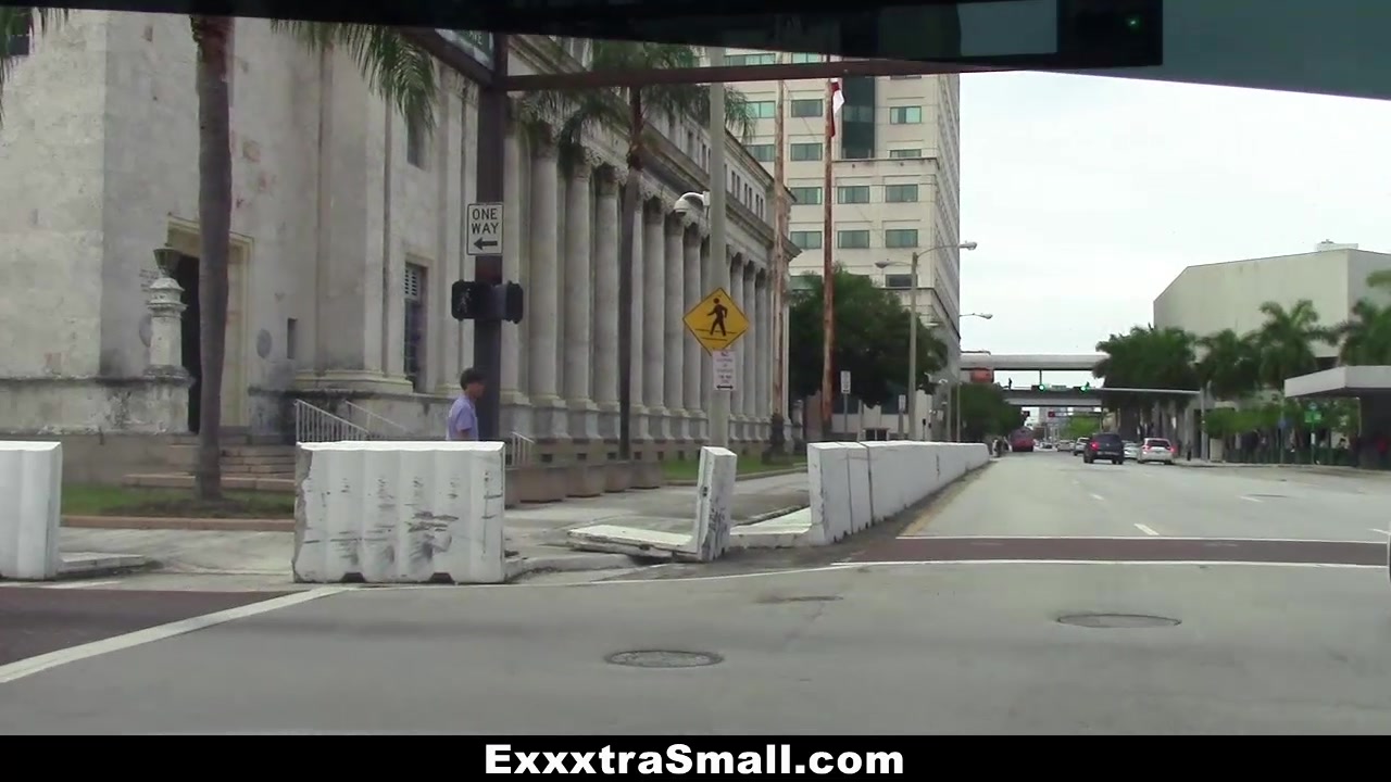 ExxxtraSmall - Small-Frame Babe Fucks The Parking Attendant