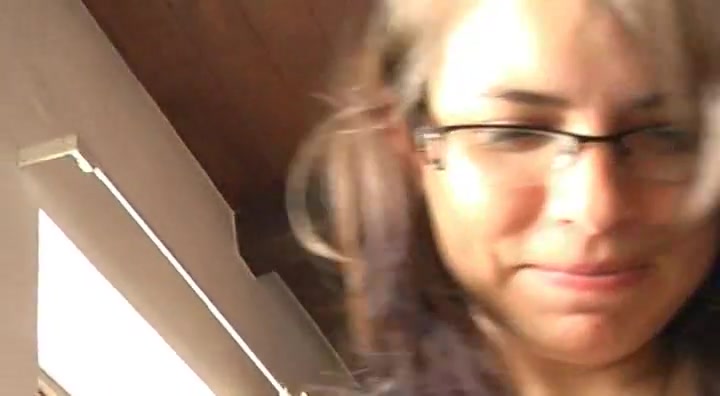 Cute czech chick gets huge facial