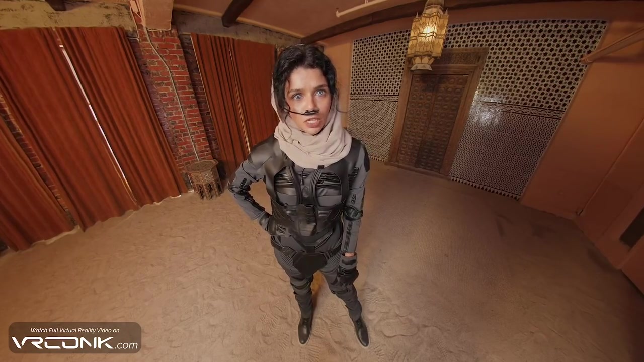 Brunette Chani In Uniform Rides Atreides Huge Cock In Dune Cosplay Parody Pt.1 With Harley Haze And Vr Porn